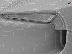 generic sport coupe Modelo 3D