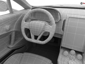 generic sport coupe Modelo 3D