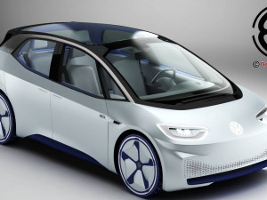 vw id concept Modelo 3D