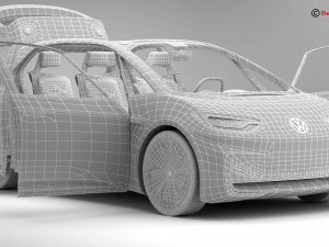 vw id concept 3D Model