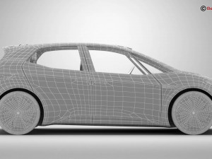 vw id concept 3D Model