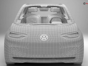vw id concept 3D Model