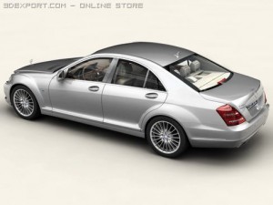 mercedes s class 2010 3D Model