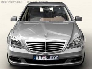 mercedes s class 2010 3D Model