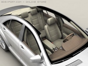 mercedes s class 2010 3D Model