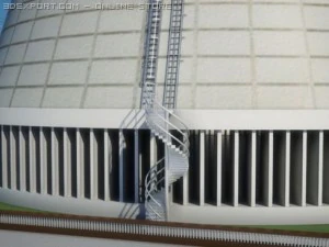 nuclear power station 3D Model