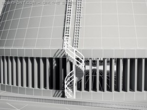 nuclear power station Modèle 3D