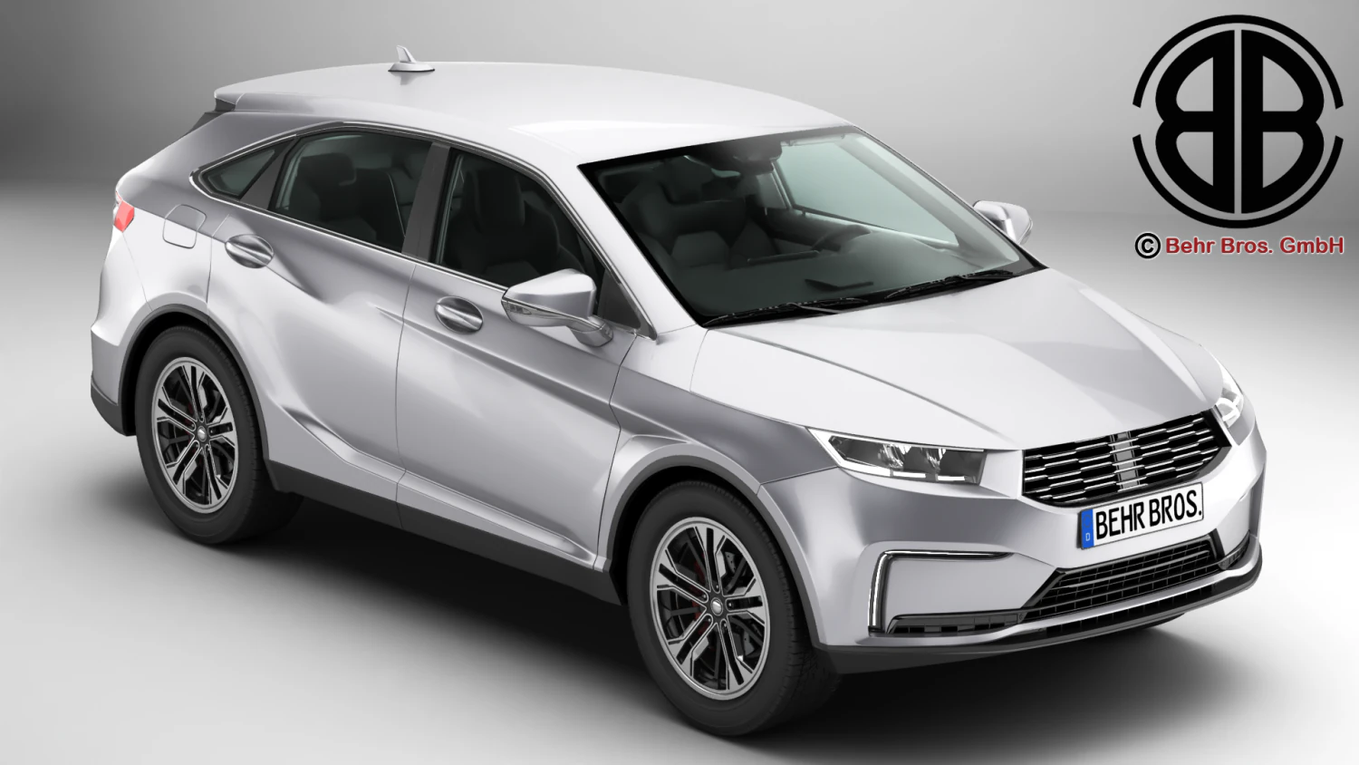 generic suv 3 3D Model .c4d .max .obj .3ds .fbx .stl .blend 