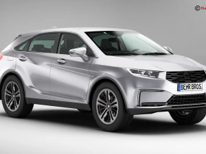 generic suv 3 3D Model