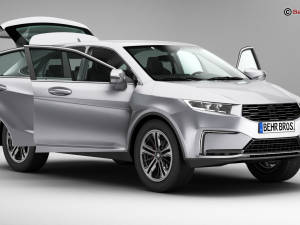 generic suv 3 Modelo 3D