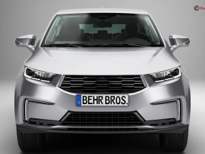 generic suv 3 3D Model