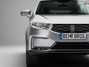 generic suv 3 3D Model
