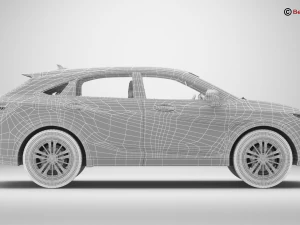 generic suv 3 3D Model