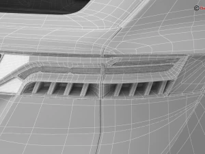 generic suv 3 3D Model