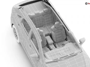 generic suv 3 3D Model