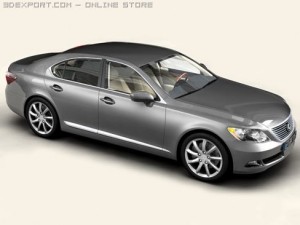 lexus ls 460 3D Model