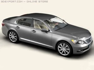 lexus ls 460 Modelo 3D