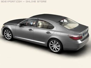 lexus ls 460 3D Model