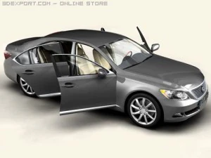 lexus ls 460 3D Model