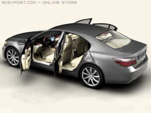 lexus ls 460 3D Model