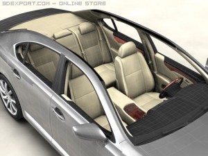 lexus ls 460 3D 모델