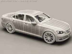 lexus ls 460 3D Model