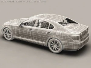 lexus ls 460 3D Model