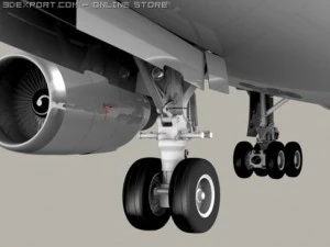 airbus a310 lufthansa 3D Model