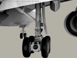 airbus a310 lufthansa 3D Model