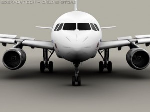 airbus a319 air france Modelo 3D