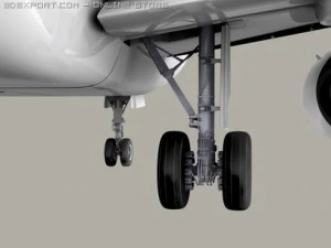 airbus a319 air france 3D Model