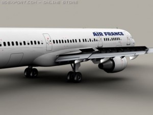 airbus a321 air france Modelo 3D