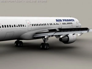 airbus a321 ar fran&ccedil;a Modelo 3D
