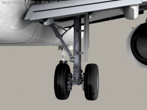 airbus a321 air france Modelo 3D