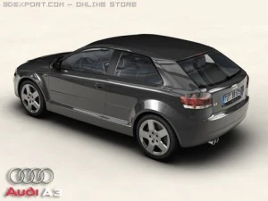 audi a3 Modelo 3D