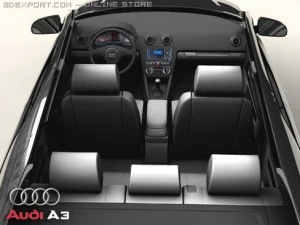 audi a3 Modelo 3D