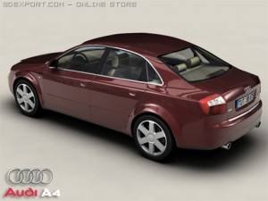 audi a4 Model 3D