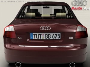 audi a4 Model 3D