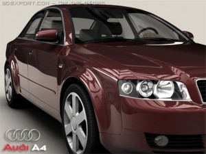 audi a4 Model 3D