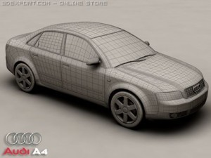 audi a4 Model 3D