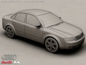 audi a4 Modelo 3D