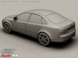 audi a4 Model 3D