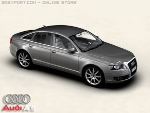 audi a6 Modèle 3D