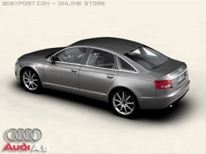 audi a6 3D Model