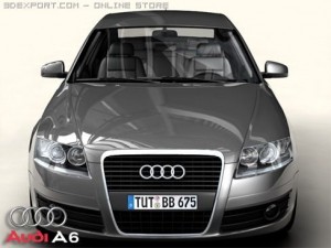 audi a6 3D Model