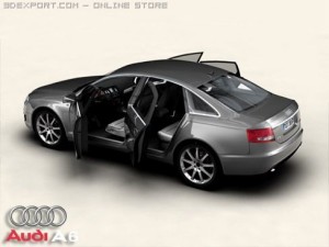 audi a6 3D Model