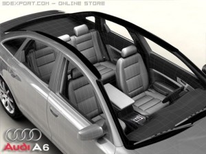 audi a6 3D Model
