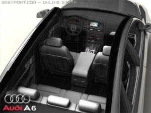 audi a6 3D Model