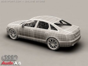 audi a6 3D Model