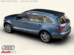 audi q7 3D Model
